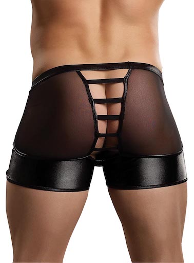 MP168004 MalePower Male Power Scară scurtă neagră