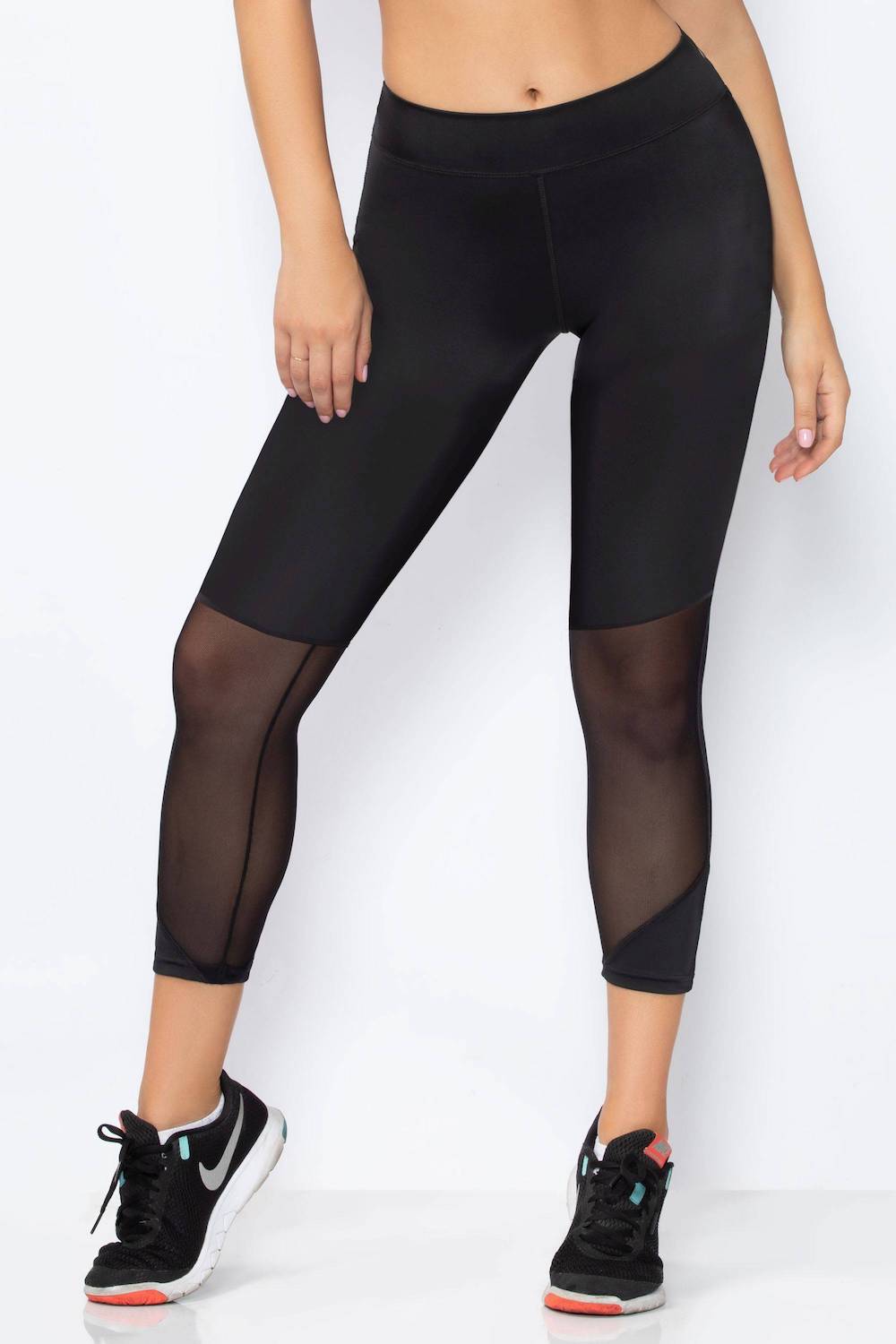 STM30152 Seven Til Midnight SALE Lingerie Namaste Microfiber Capri