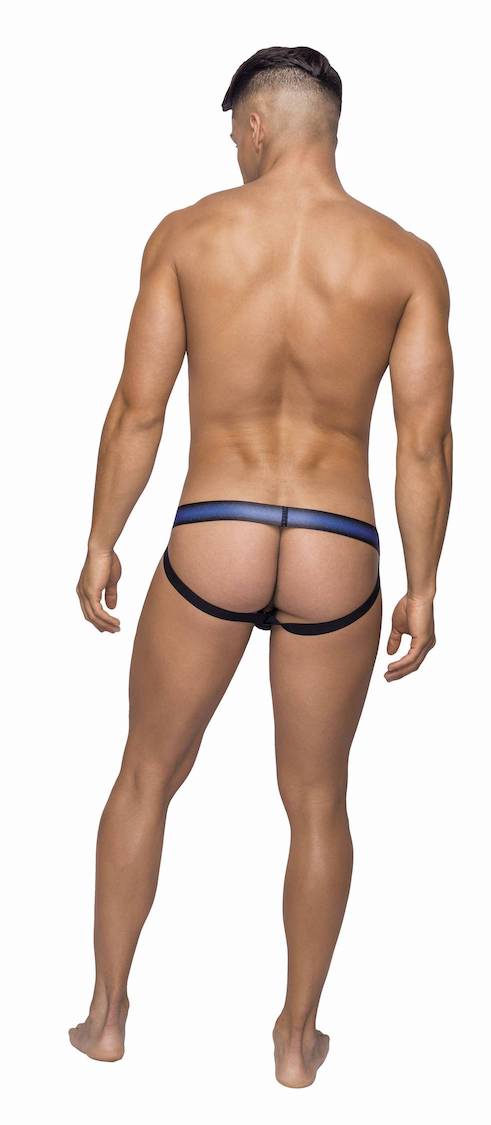 MP351235 Malepower Jock with pocket cavity - Black