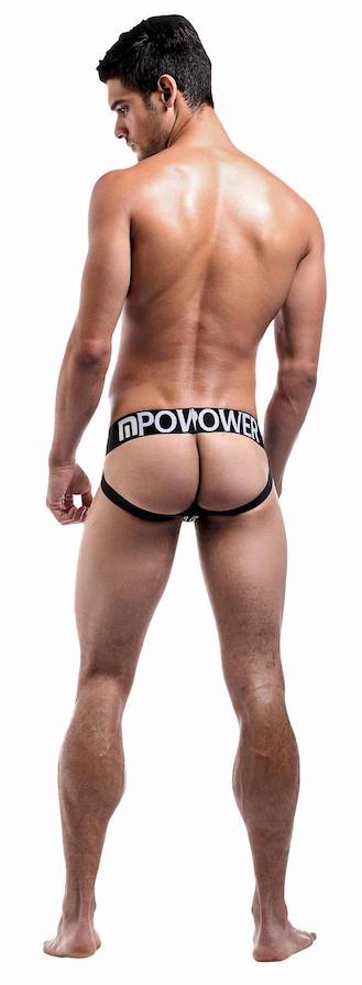 MP389215 Malepower Jock - White/Black
