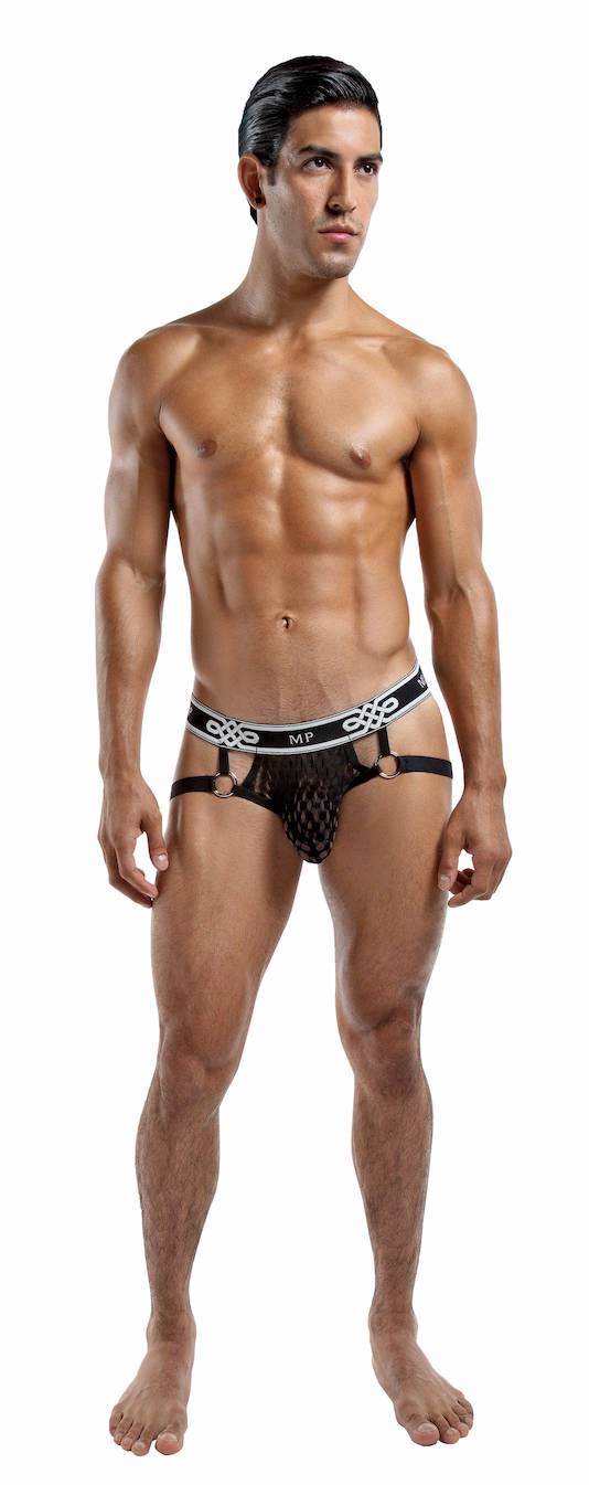 MP398223 MalePower Jock Ring - Zwart