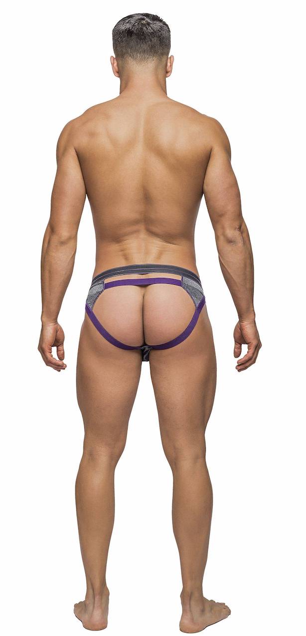 MP411244 Malepower Cutout Thong - Grey