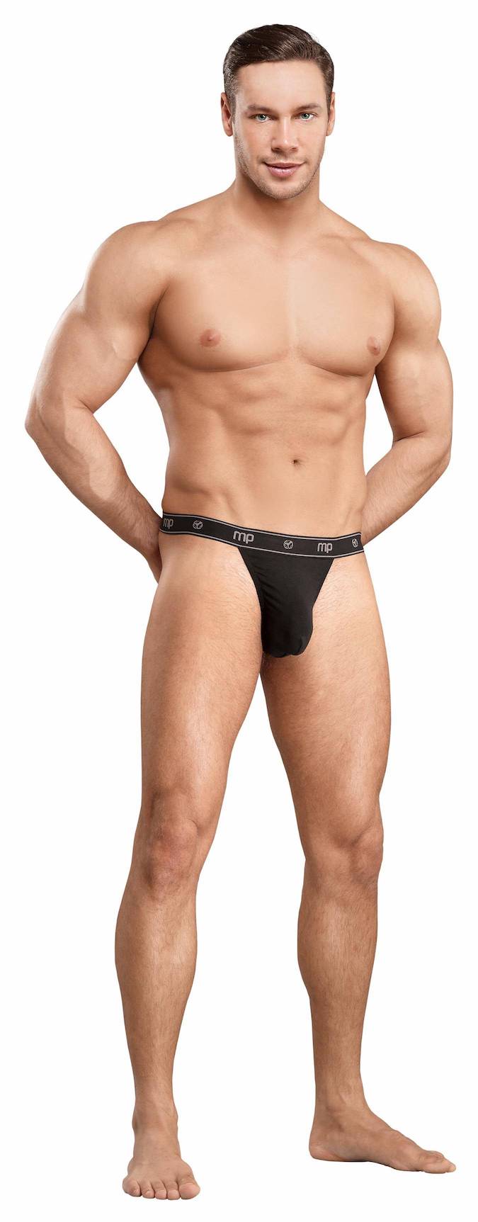 MP433171 Malepower Micro Thong - Black
