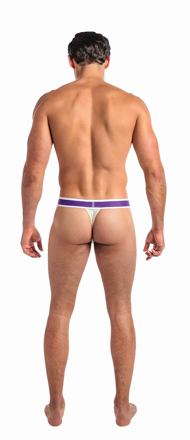 MP433228 MalePower Micro Thong - белый