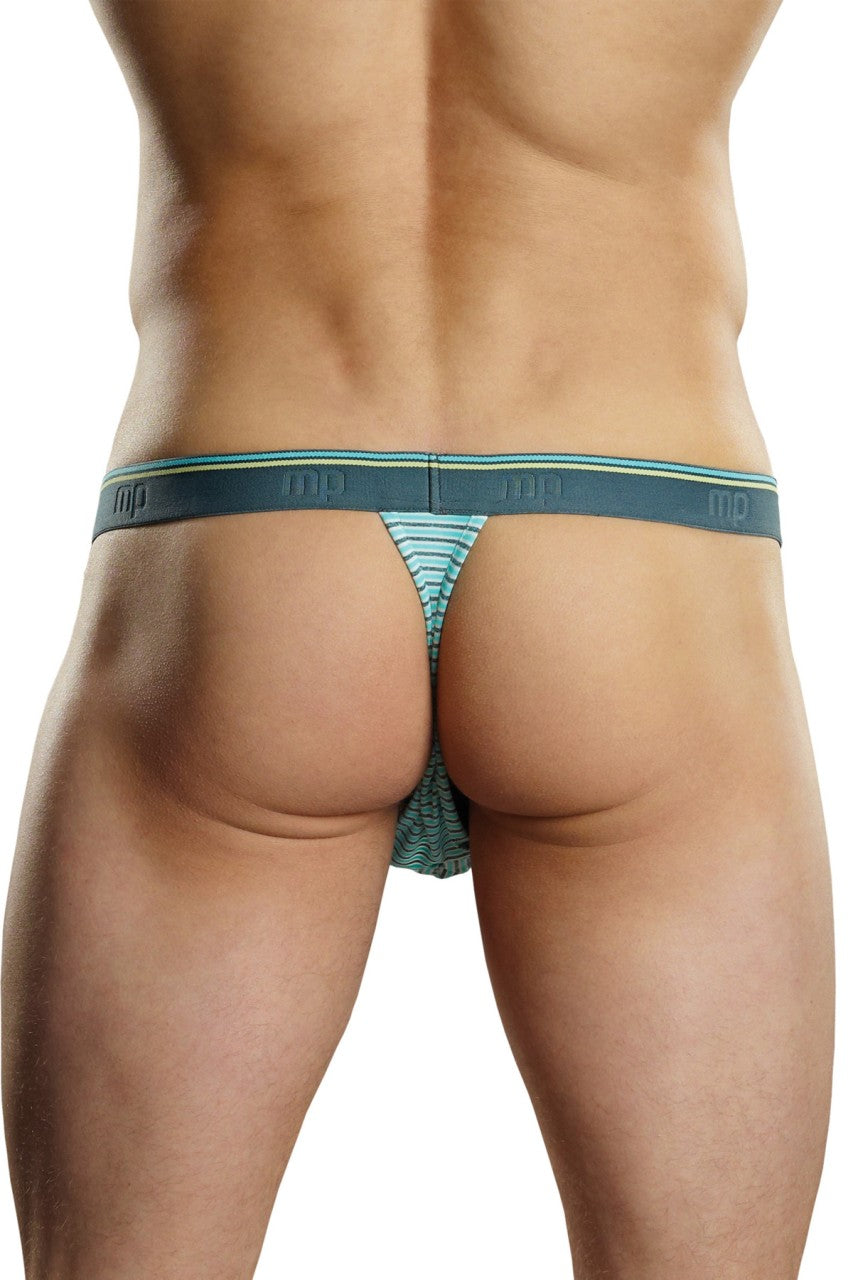 MP436208 Malepower Male Power Bong Thong Mint/Grey