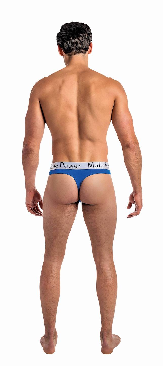 MP438227 Malepower lo Rise Thong - Turquesa