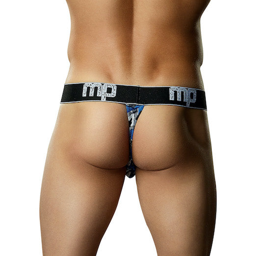 MP446210 Malepower Male Power Micro Thong Blue