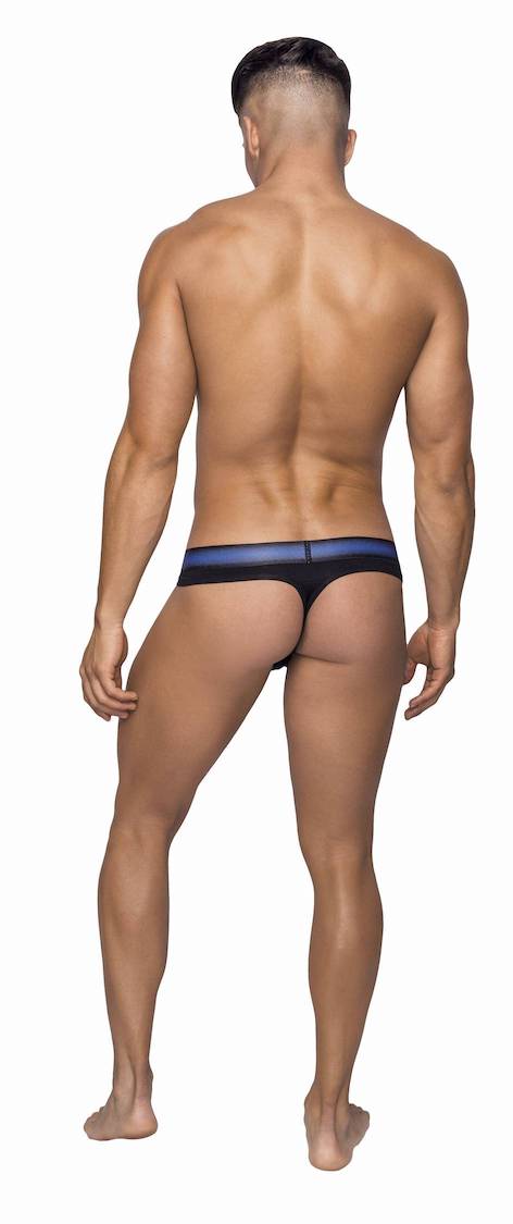 MP463235 TANGA DE MALEPOWER con cavidad de bolsillo - Negro
