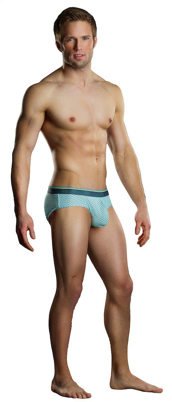 MP490208 PODER MALEPOWER MALO Lo Rise Bikini Mint/Gray