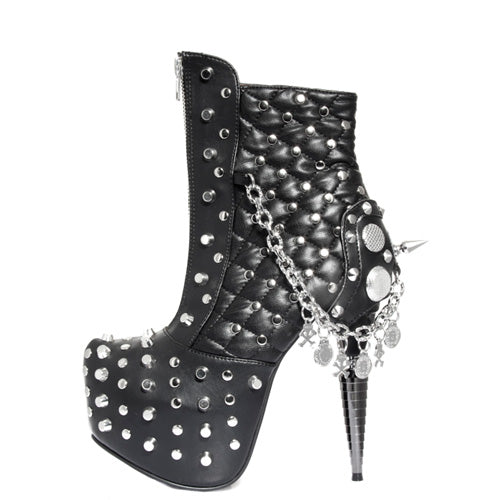 HERA Hades Black High Heel Alternative Footwear Discontinued Sale Stock