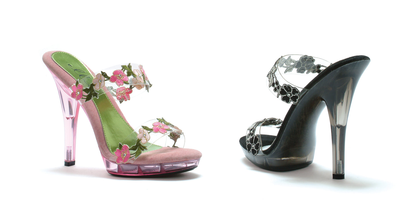 M-TULIP Ellie Green High Heel Alternative Footwear Discontinued Sale Stock