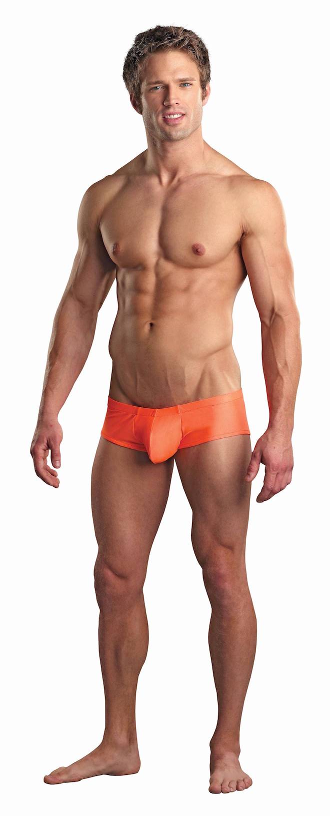 MPPAK875 Malepower Micro Mini Bouch Short - Orange