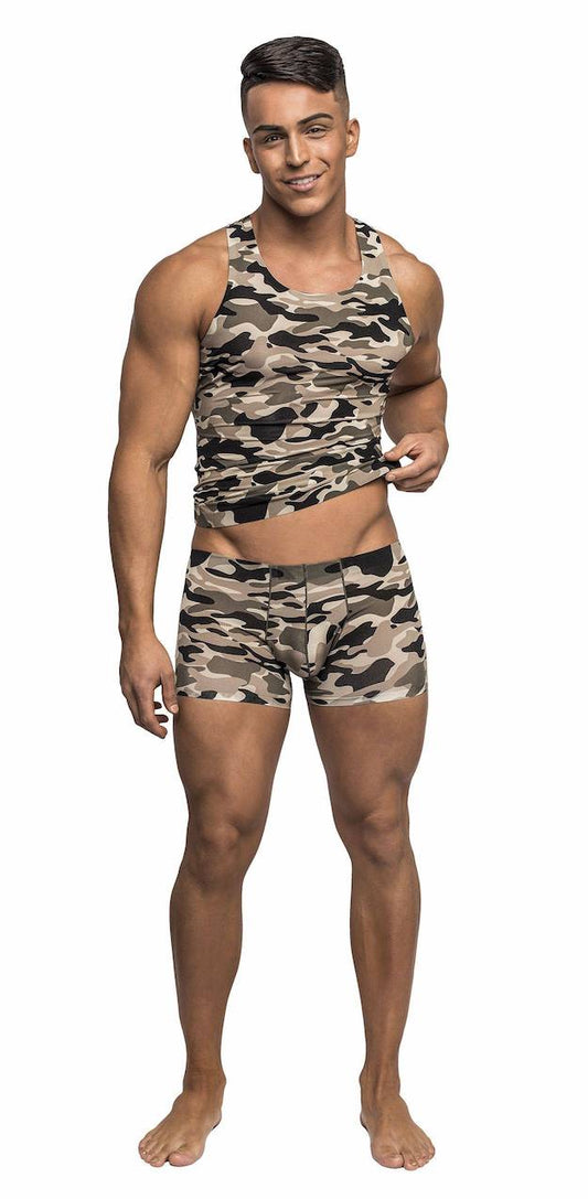 MPSMS010 Malepower Tank Top - Camouflage