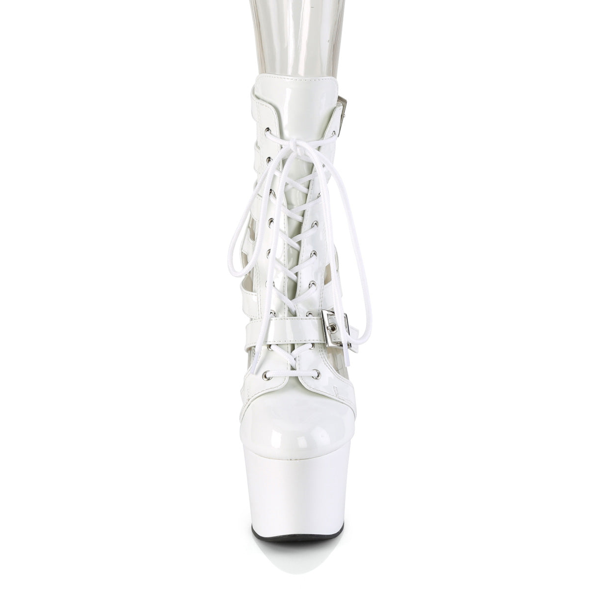 adore 1013mst pleaser wht pat wht platforms exotic dancing