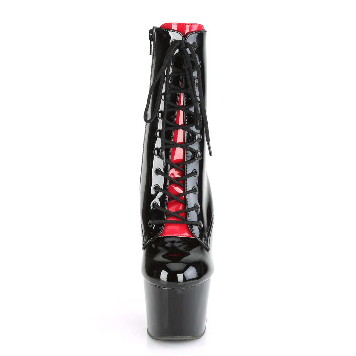 adore 1020fh pleaser platforms exotic dancing sexy black red patent black red fetish footwear