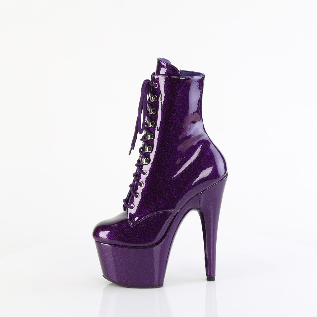 adore 1020gp pleaser sexy footwear ruby red glitter pat m
