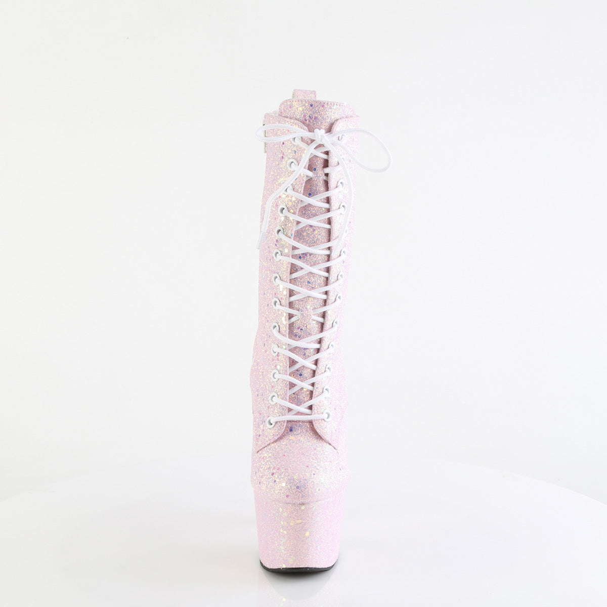 adore 1040 ig pleaser sexy footwear lilac iridescent glitter m