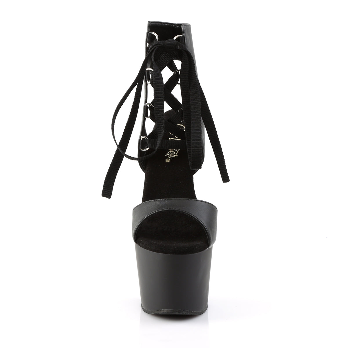 adore 700 14 sexy pleaser shoes high heels stripper lace up chrome platform shoes