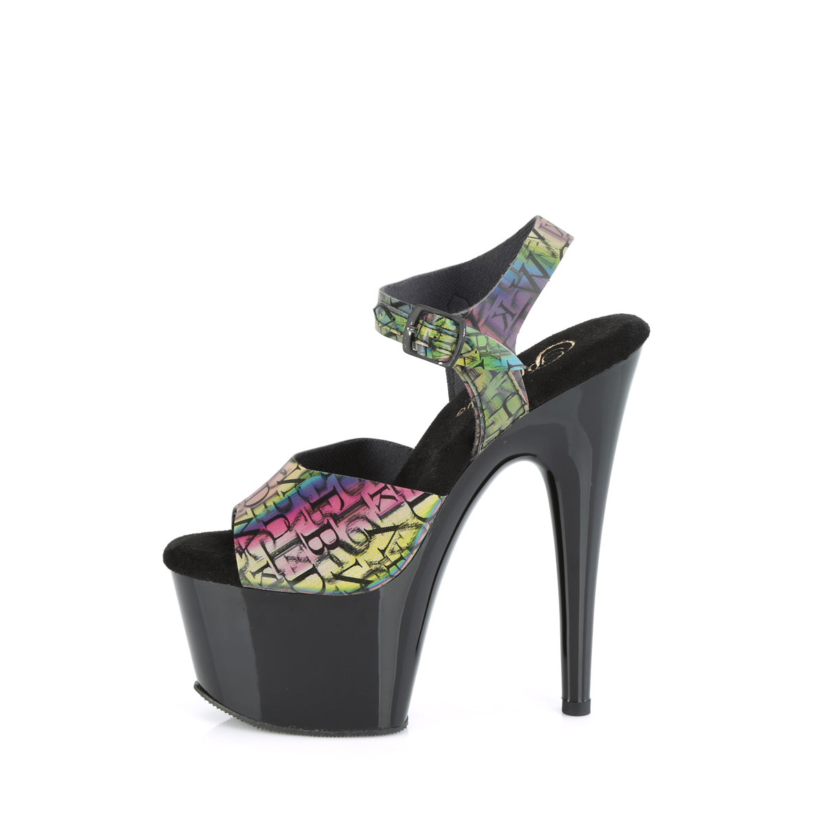 dynamite 12 demonia footwear womens sandals silver