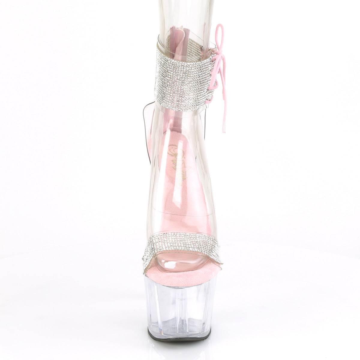 adore 727rs_pleaser_platforms_exotic_dancing_7_inch_ _7_1_2_inch_heel_pleasers_clear b _pink_clear