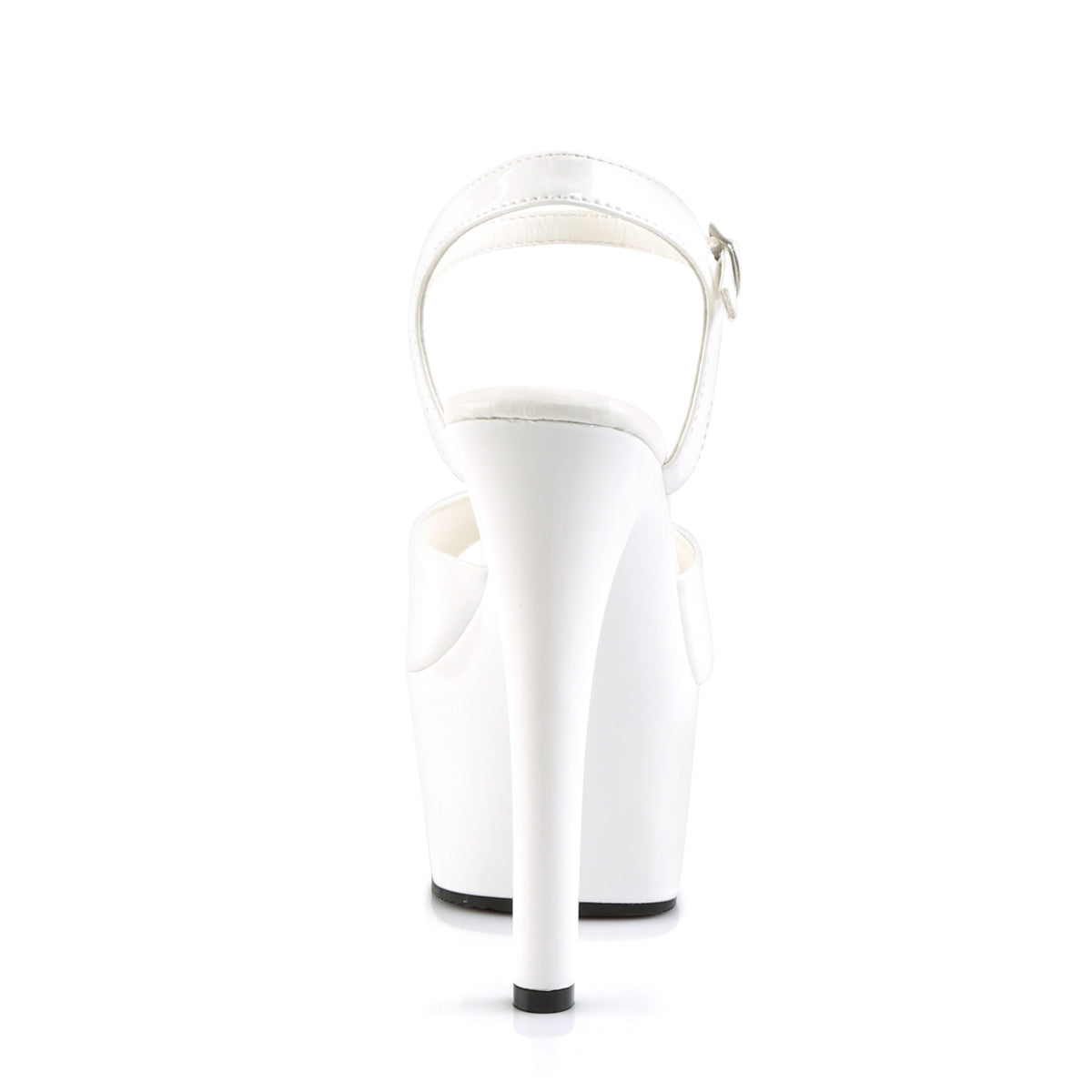 aspire 609 sexy pole dancing shoes with ankle straps cream heels