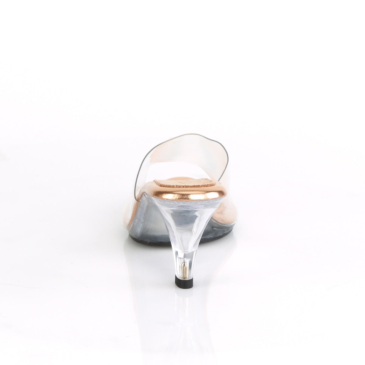 belle 301 fabulicious body building posing comp sexy shoes 3 inch stiletto heel sandals clear tan