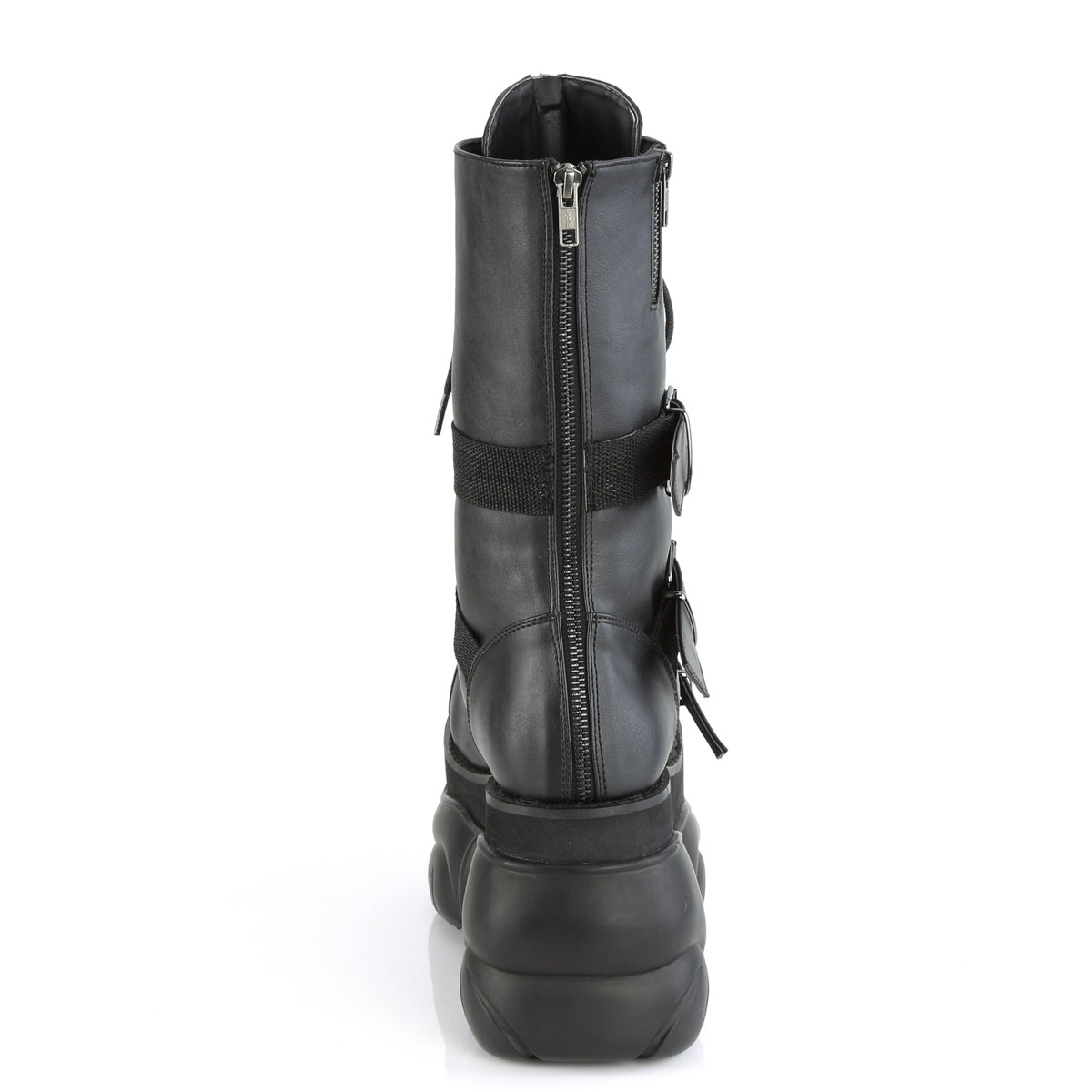 BOXER-230 Demoniacult Alternative Footwear Unisex Lace Up  Platforms Boots