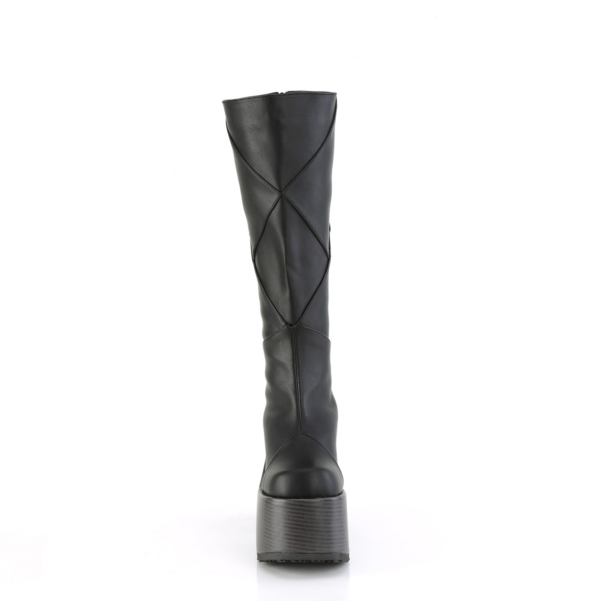 camel 280 demonia footwear womens knee highs