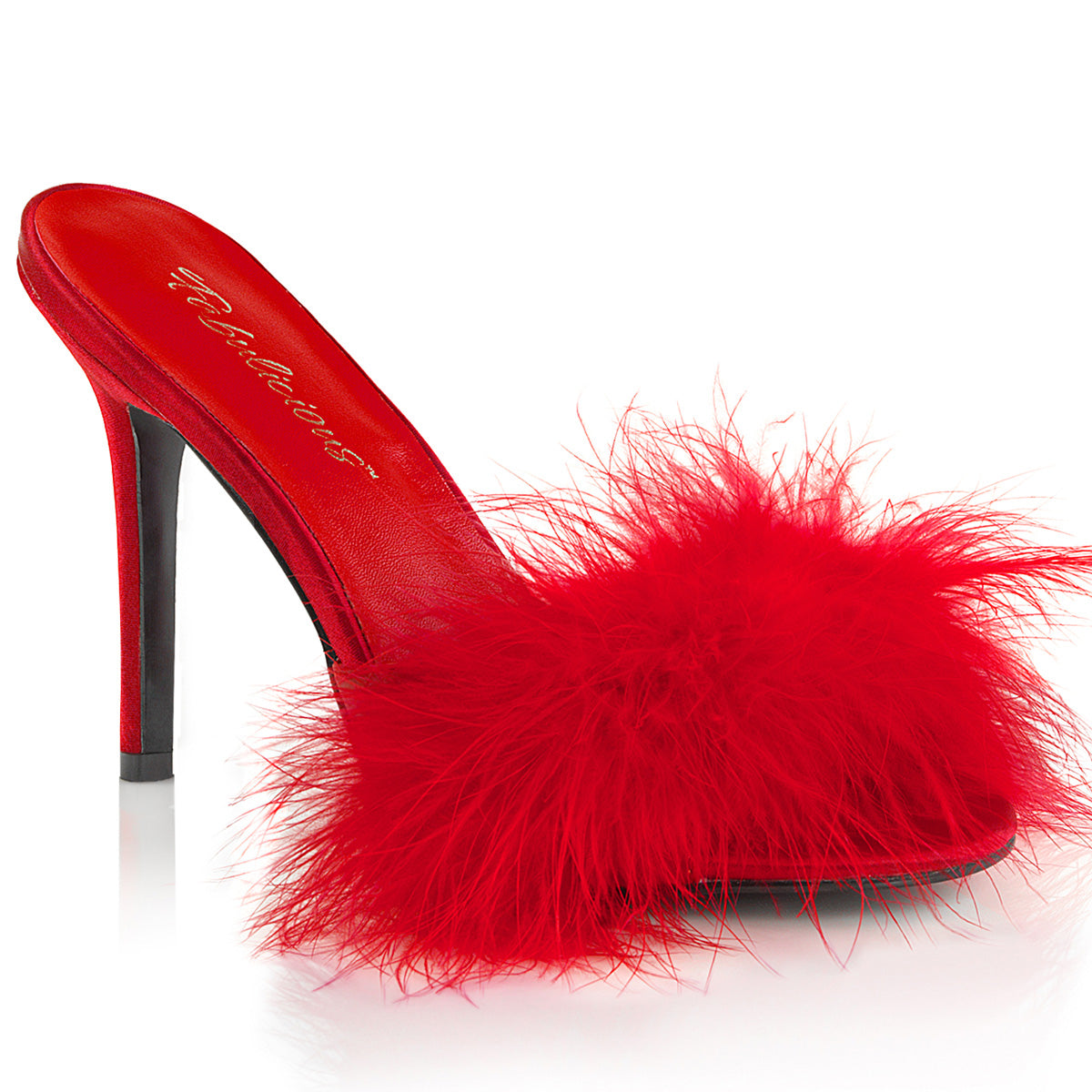 Red 4 Inch Sexy Shoes - Fabulicious CLASSIQUE-01F