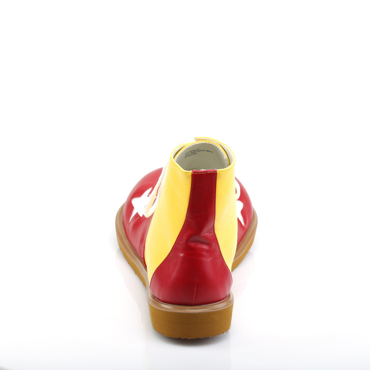 clown 05 funtasma red blue patent shoes