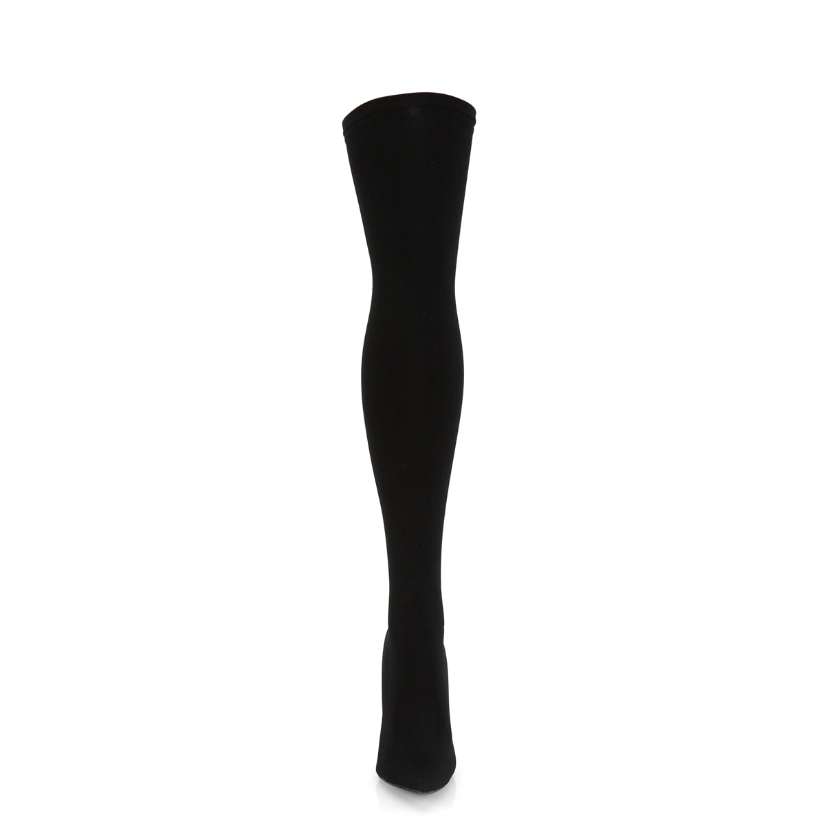 courtly 3005 pleaser sexy shoes 4 inch pull on thigh high length boots