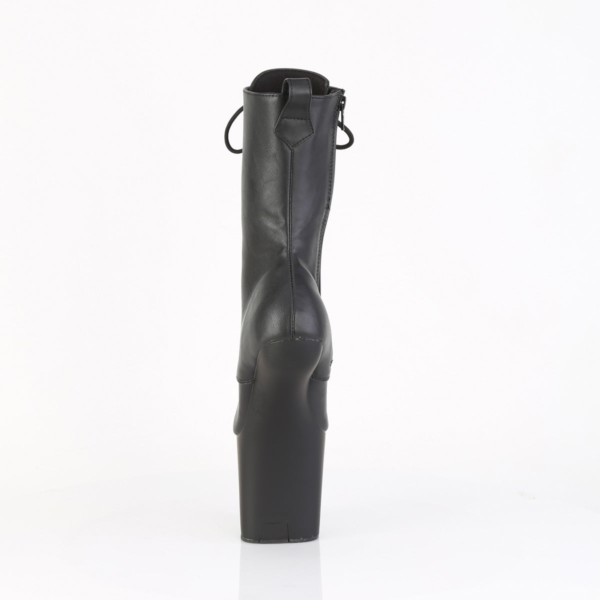 craze 3000 pleaser pole dancing shoes blk str faux leather blk matte
