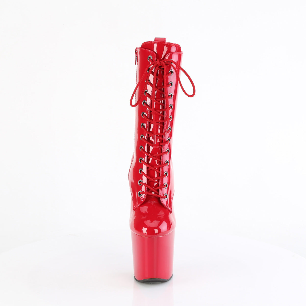 craze 1040 pleaser sexy footwear red pat red
