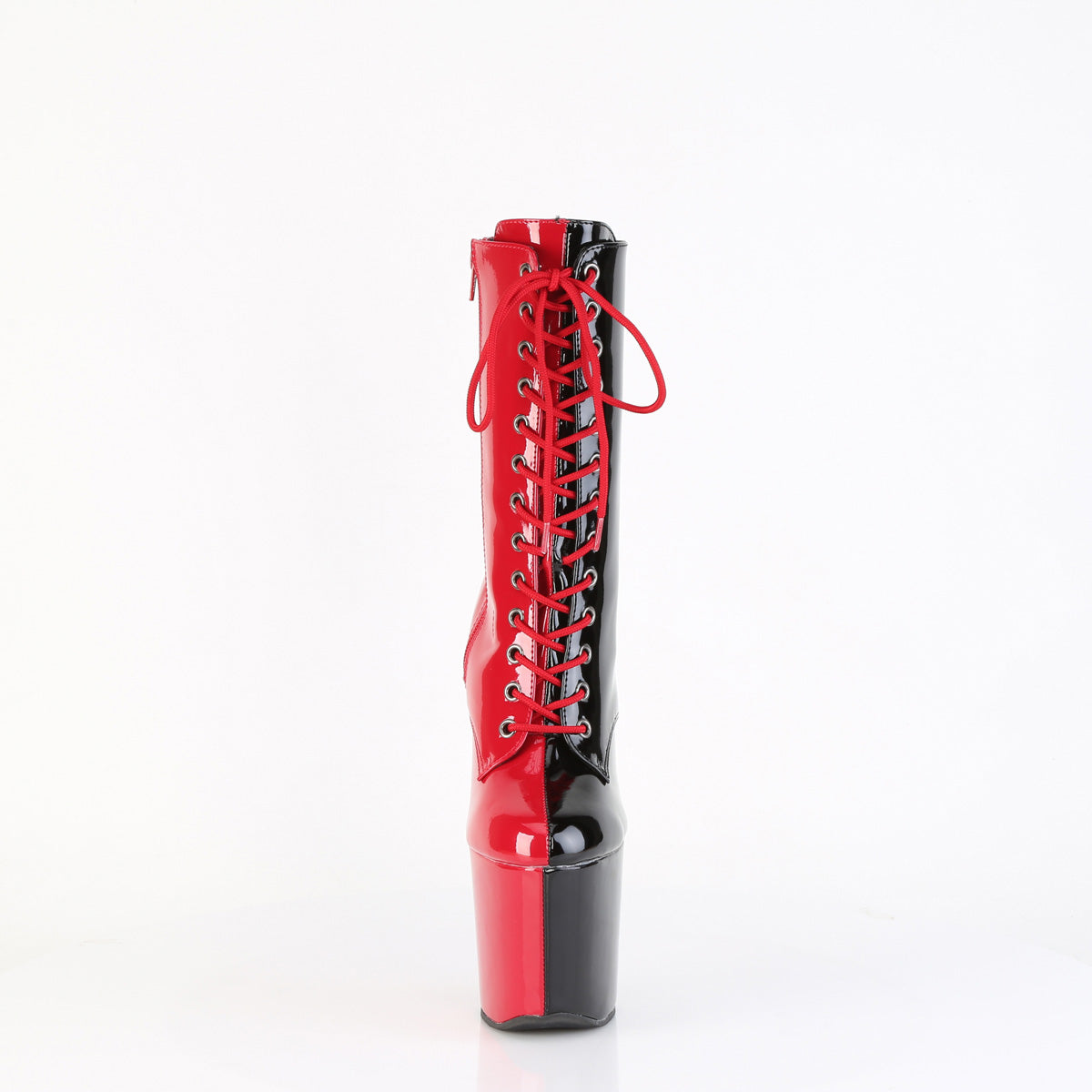 craze 1040tt pleaser pole dancing shoes red blk pat red blk