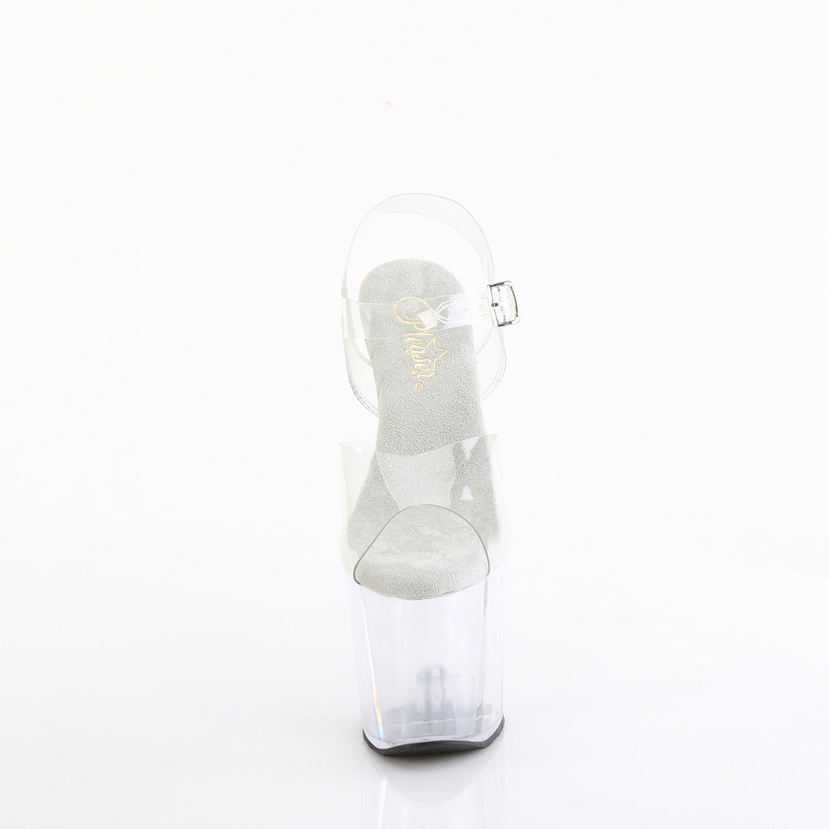 craze 808 pleaser clear clr shoes