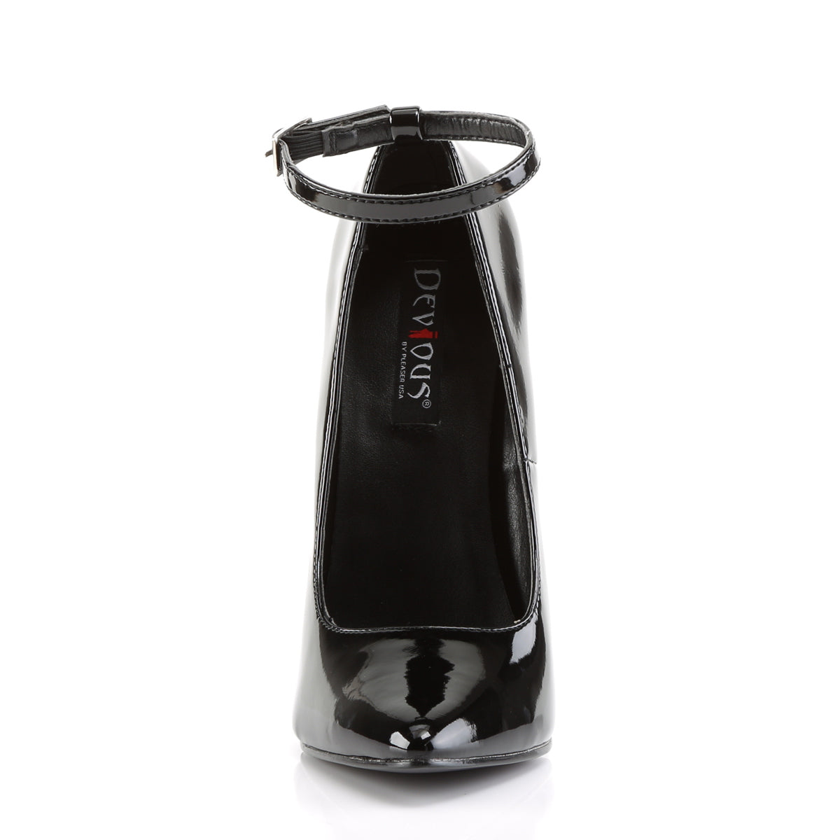 dagger 12 devious fetish shoes 6 1 4 inch solid brass heel ankle strap plain stiletto heel shoes pumps