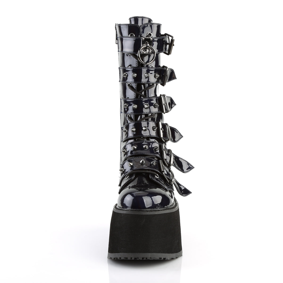 damned 225 demonia footwear womens knee highs