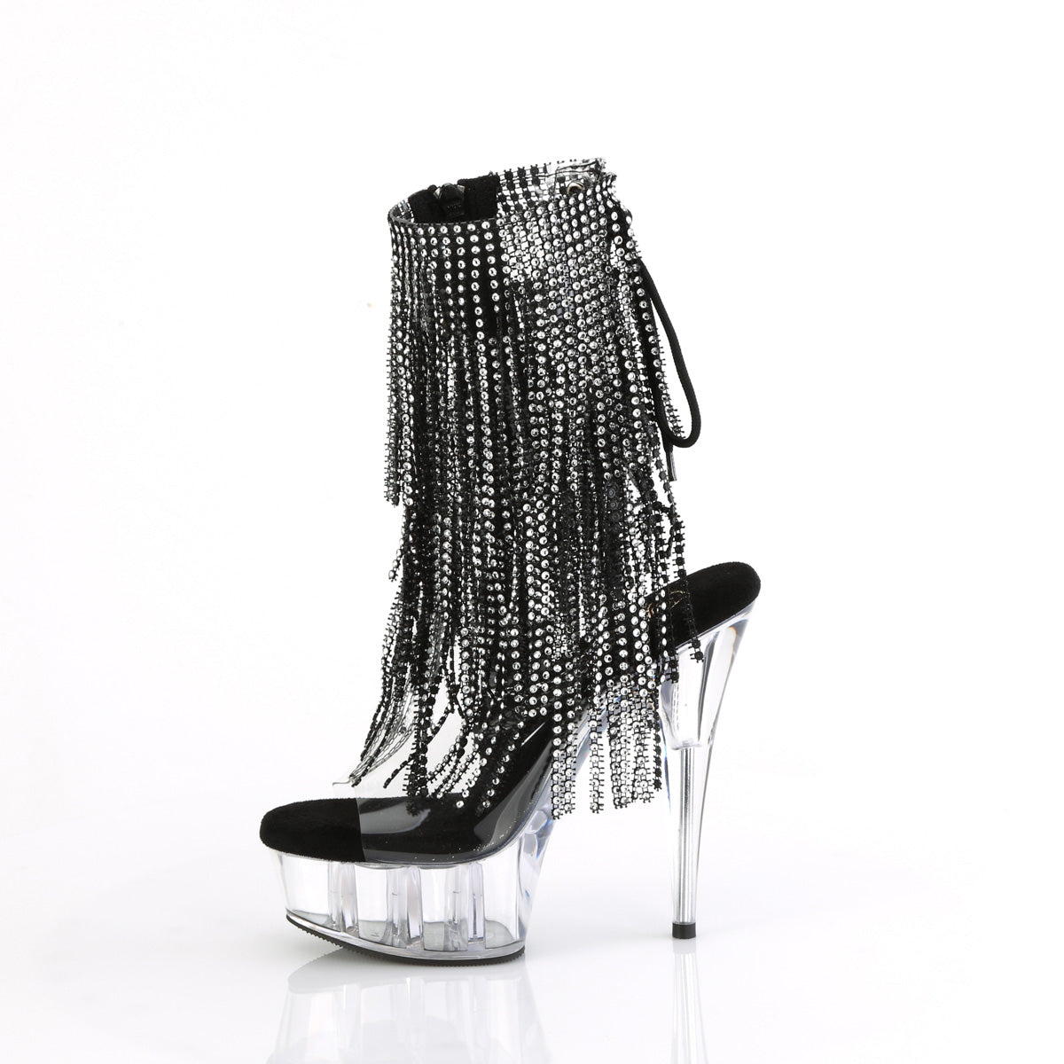 delight 1017rsf pleaser sexy footwear clr slv clr