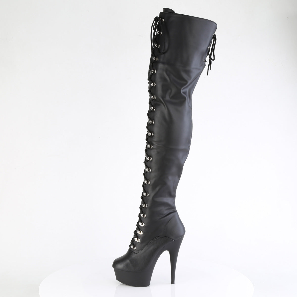 delight 3022 pleaser sexy footwear blk str pat blk