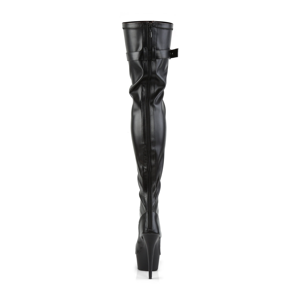 delight 3023 pleaser sexy shoes 6 inch lace up stretch platforms thigh high length boots side zip