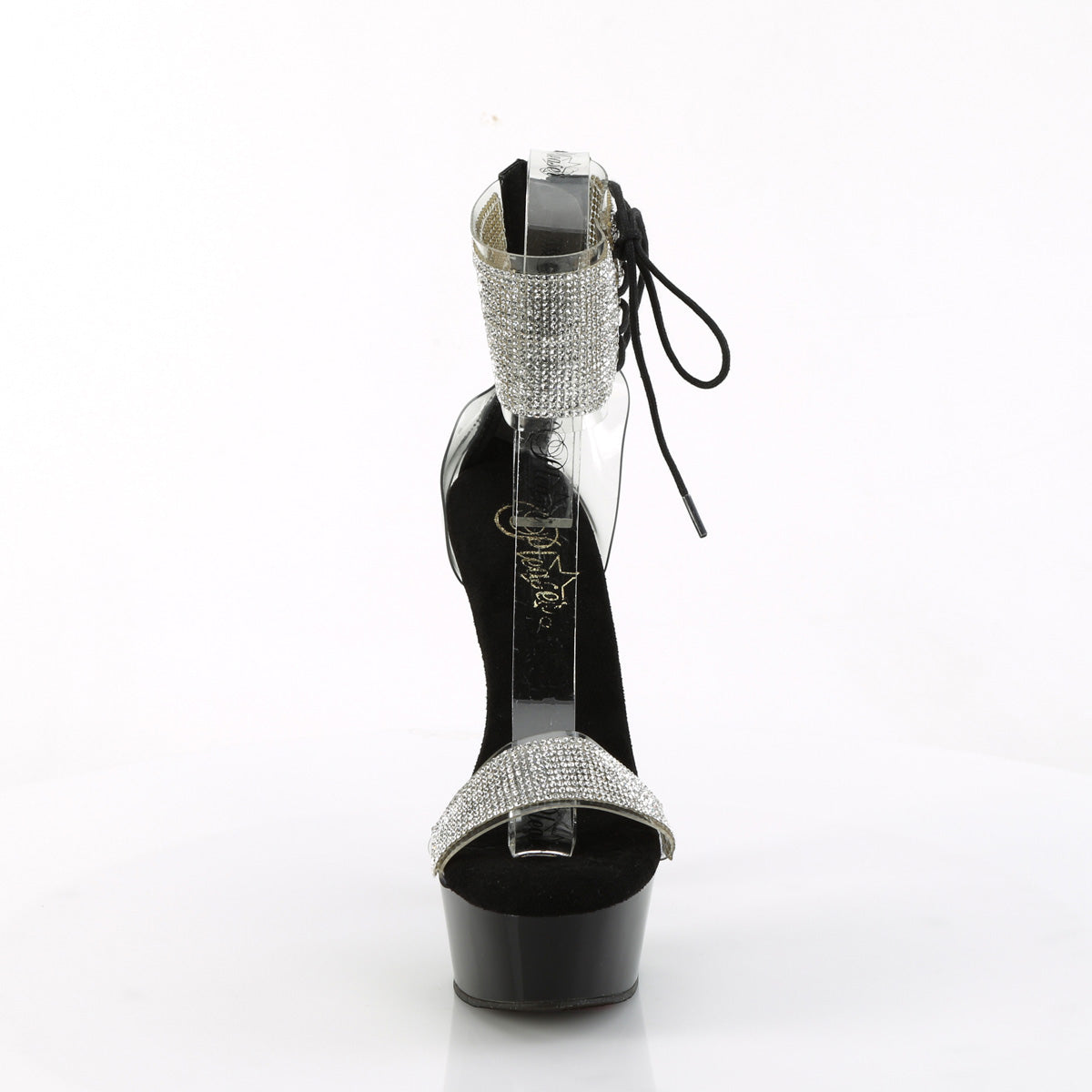 delight 627rs pleaser sexy footwear clr blk blk