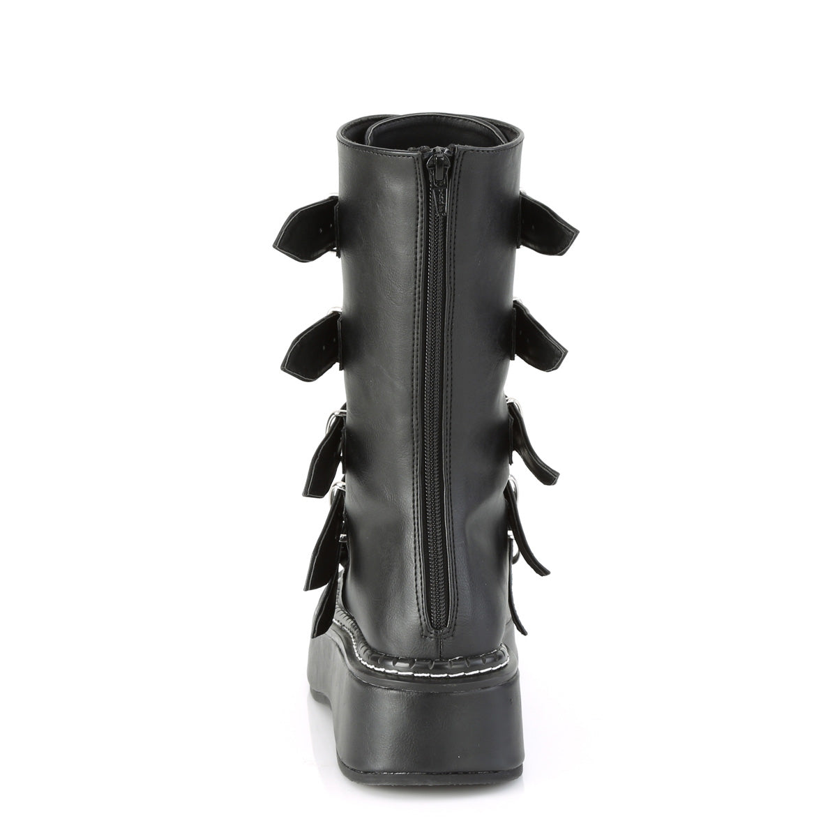 emily 375 demonia footwear womens over the knee boots black