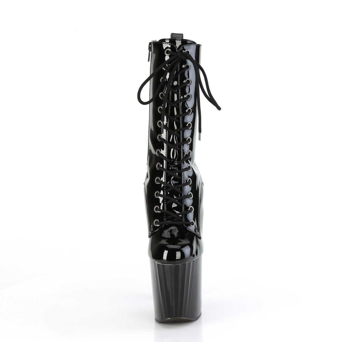 enchant 1040 pleaser sexy footwear blk pat blk