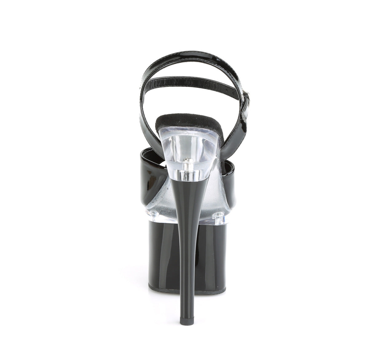 esteem 708dm pleaser clear silver ab rs platforms exotic dancing