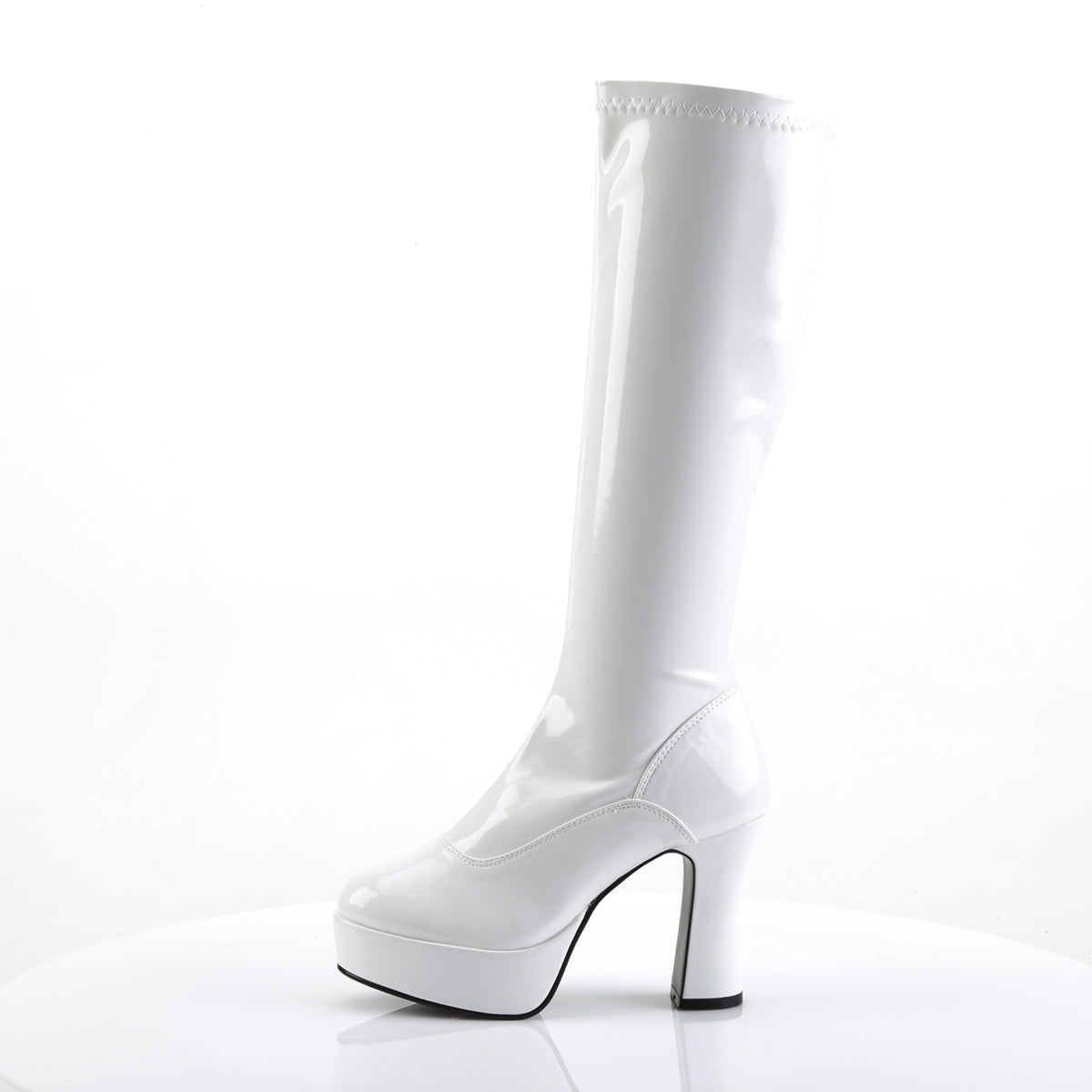 EXOTICA-2000 Funtasma 4 Inch Heel White Women's Boots Funtasma Costume Shoes