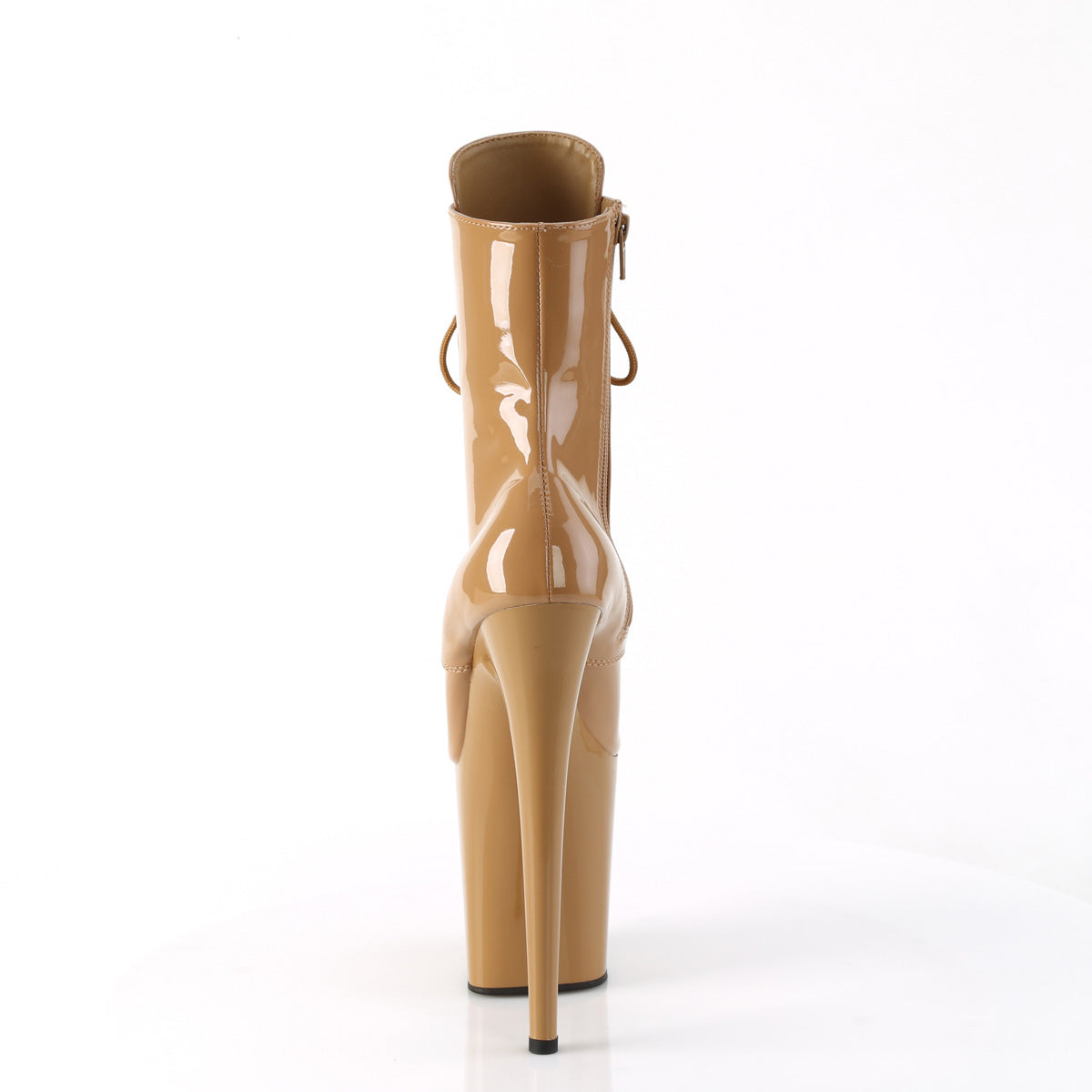 flamingo 1020 pleaser red patent black shoes