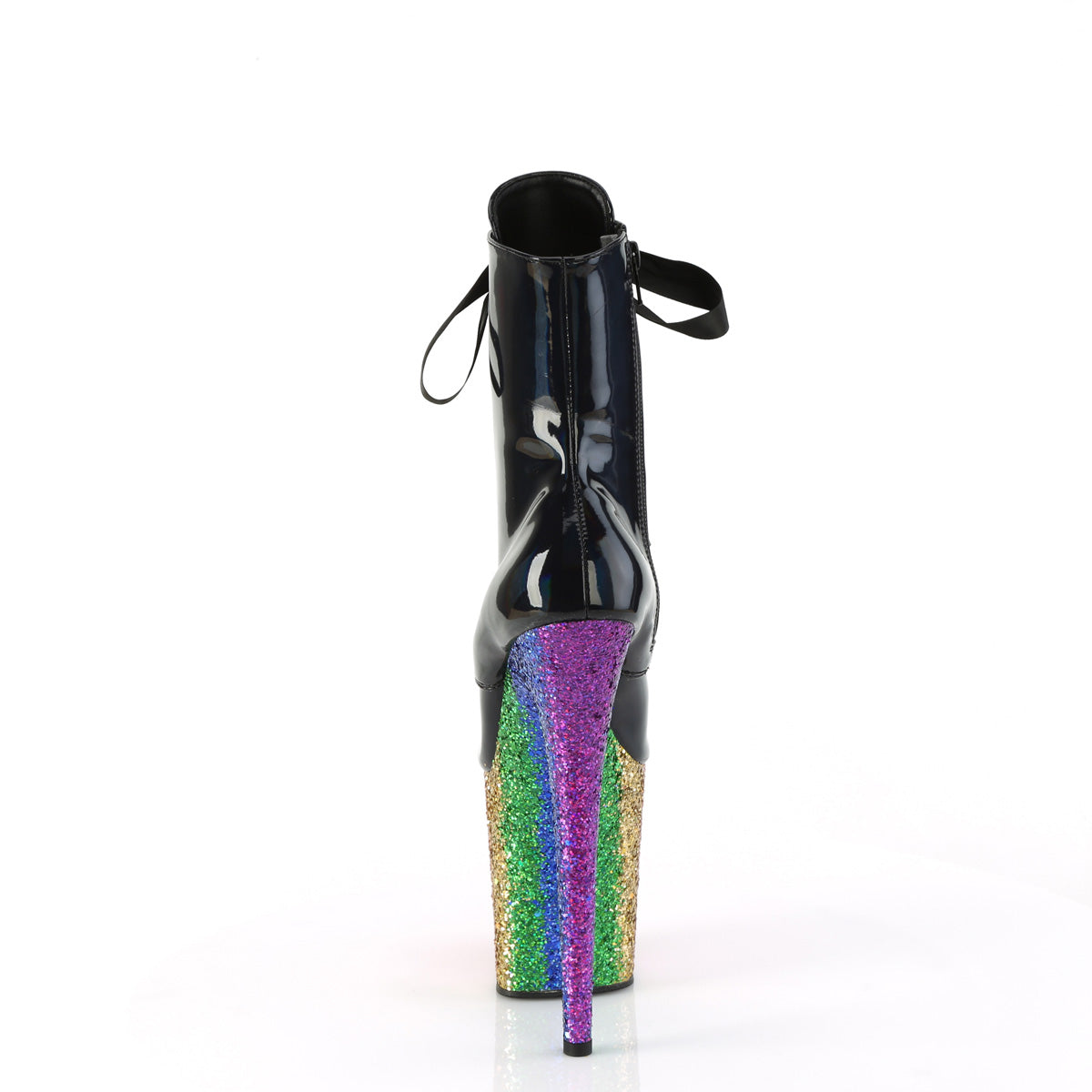 flamingo-1020hg-pleaser-black-holo-patent-rainbow-glitter-shoes