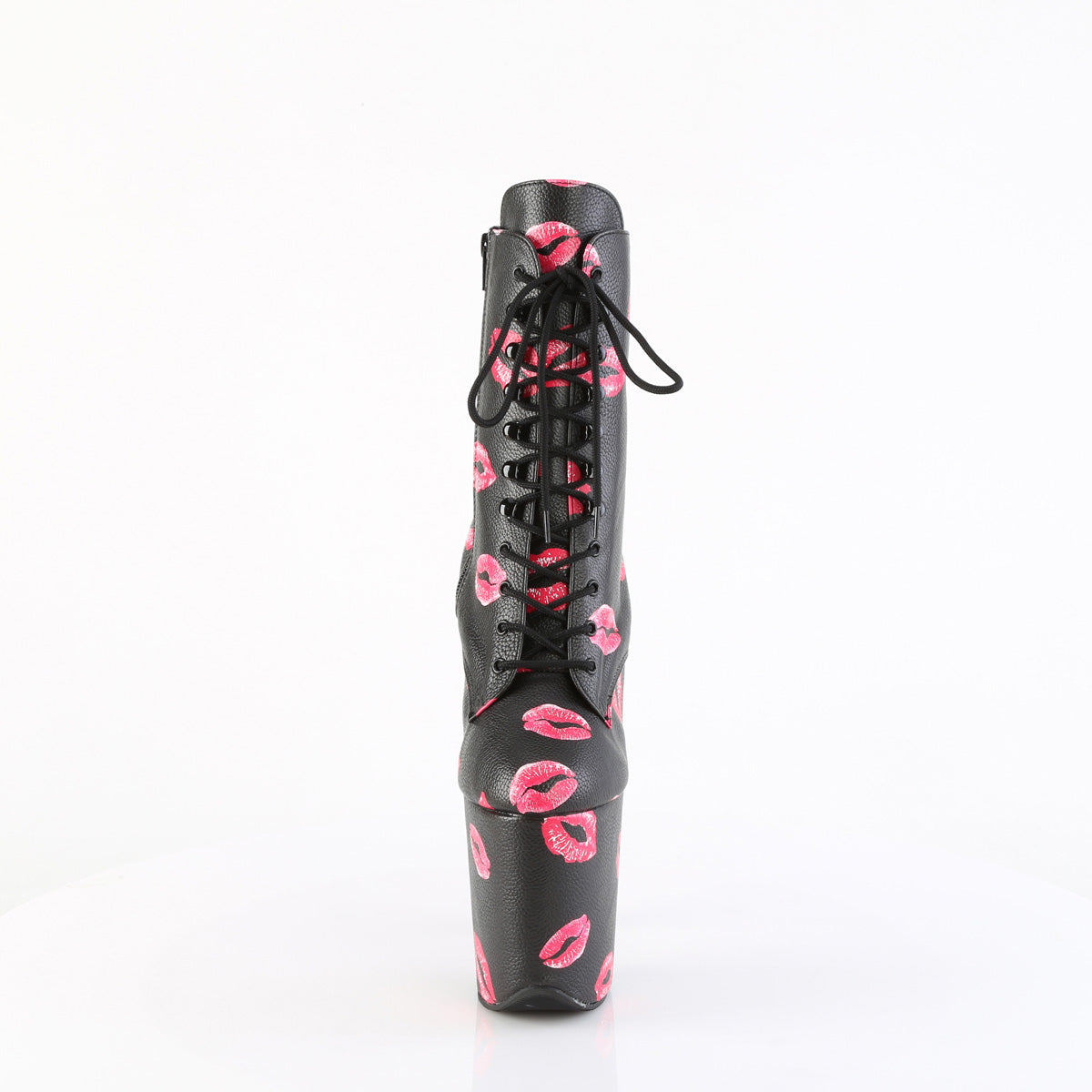 flamingo 1020kisses pleaser pole dancing shoes blk faux leather blk faux leather
