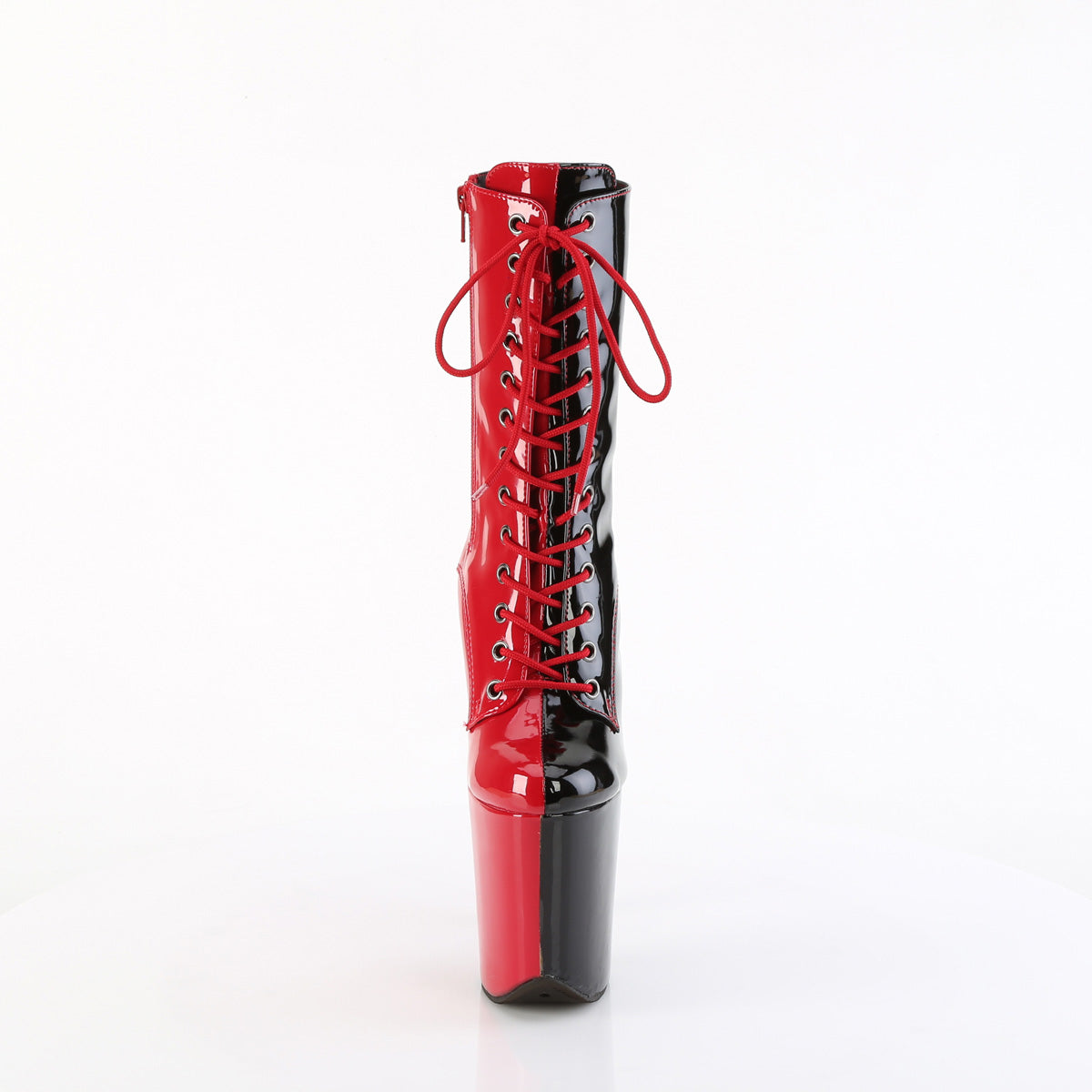 flamingo 1040tt pleaser sexy footwear red blk pat red blk