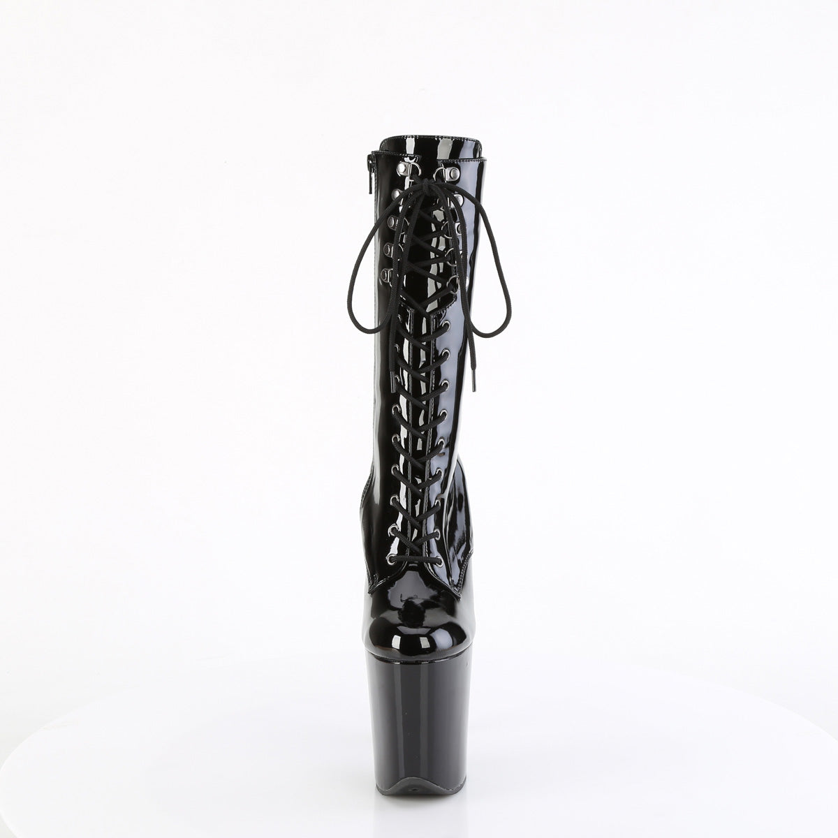 flamingo 1054 pleaser sexy footwear blk pat blk
